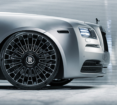 Фото дисков Brixton Forged LX01 на Rolls-Royce Wraith
