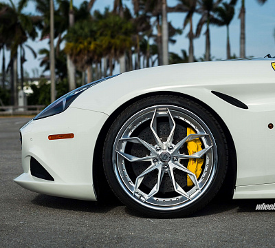 Фото дисков HRE S201 на Ferrari California