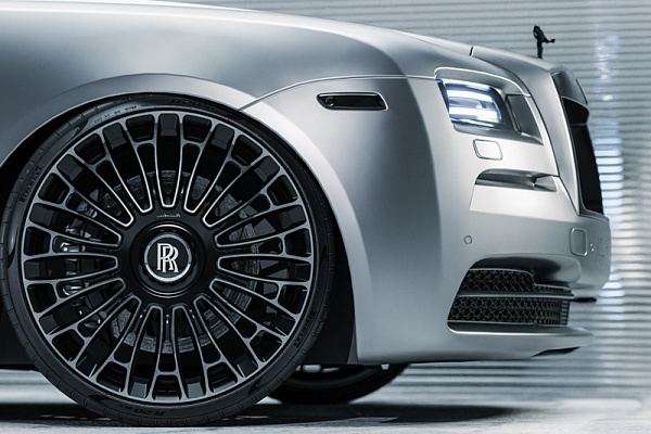 Фото дисков Brixton Forged LX01 Алмазная проточка на Rolls-Royce Wraith