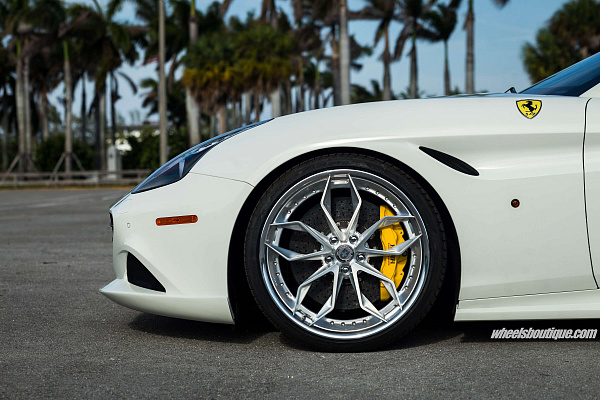Фото дисков HRE S201 Глянцевый лак на Ferrari California
