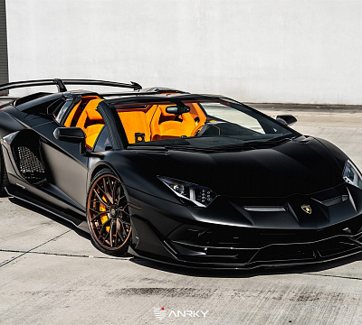 Фото дисков Anrky AN30 на Lamborghini Aventador