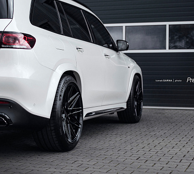 Фото дисков Vossen HF-7 на Mercedes-Benz GLS (X167)
