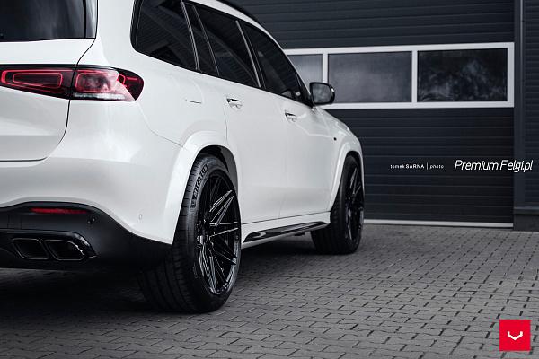 Фото дисков Vossen HF-7 Черный глянец на Mercedes-Benz GLS (X167)