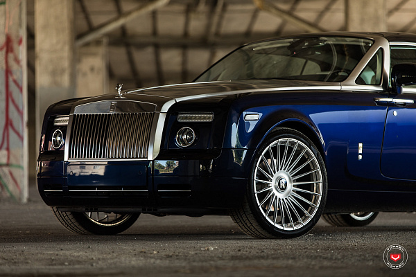 Фото дисков Vossen S17-13 Глянцевый лак на Rolls-Royce Phantom