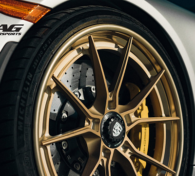Фото дисков Anrky AN32 на Porsche 911 VII