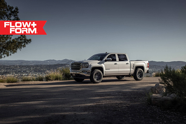 Фото дисков HRE FT1 Черный сатин на GMC Sierra III