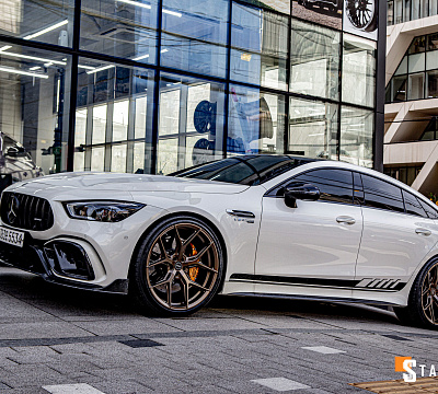 Фото дисков Vossen HF-5 на Mercedes-Benz AMG GT I