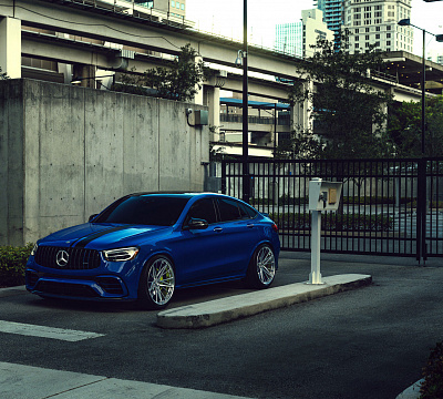 Фото дисков Vossen M-X6 на Mercedes-Benz GLC (X253, C253)