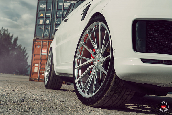 Фото дисков Vossen M-X4T Глянцевый лак на Land Rover Range Rover Sport II