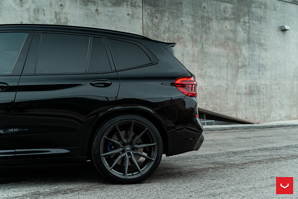 Фото дисков Vossen HF-3 Сатиновый графит на BMW X3/X3 M (G01/F97)