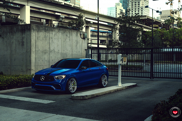 Фото дисков Vossen M-X6 Полированный лак на Mercedes-Benz GLC (X253, C253)