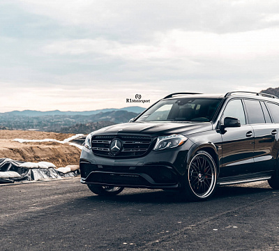 Фото дисков HRE 540C на Mercedes-Benz GLS (X166)