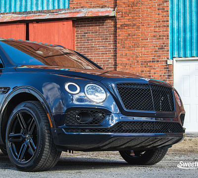 Фото дисков Vossen HF-1 на Bentley Bentayga