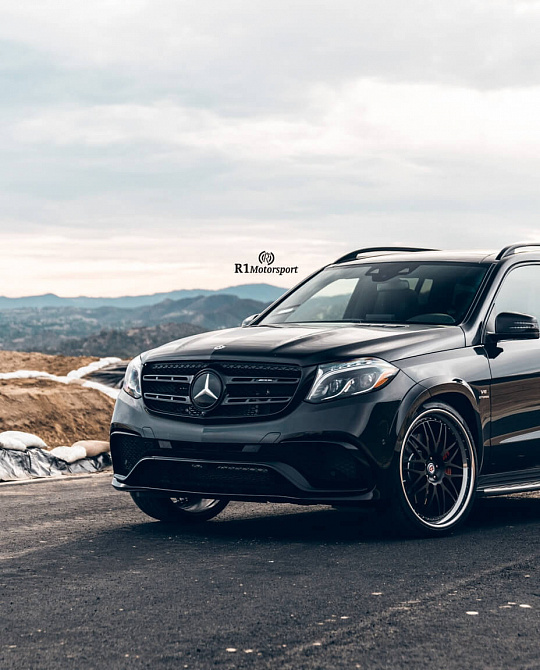 Фото дисков 540C Черный сатин на Mercedes-Benz GLS (X166)