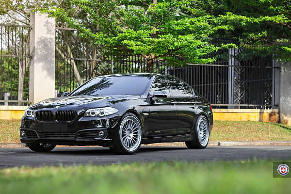 Фото дисков HRE 309 Серебро на BMW 5/M5 (F10)