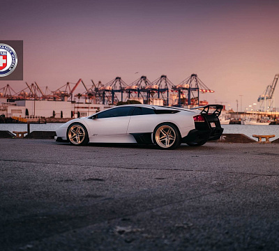 Фото дисков HRE S107 на Lamborghini Murcielago