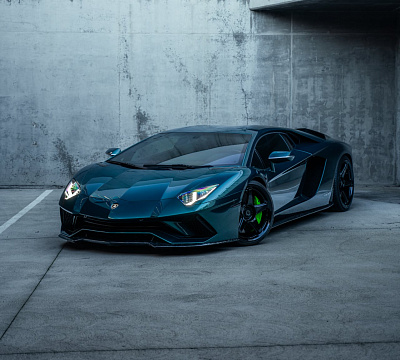 Фото дисков Brixton Forged TR05 на Lamborghini Aventador