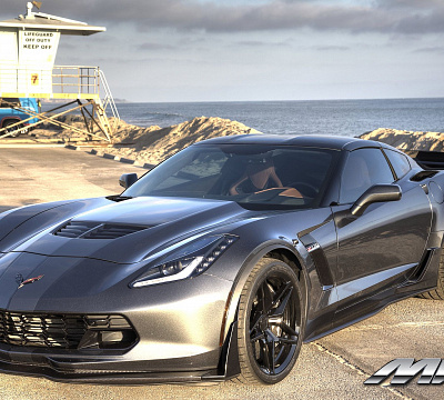Фото дисков MRR M755 на Chevrolet Corvette C7