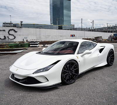 Фото дисков Vossen HF-3 на Ferrari F8