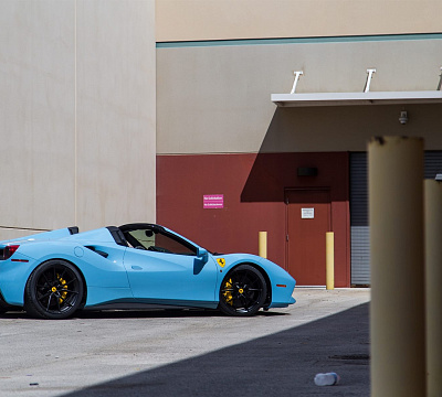Фото дисков Anrky AN12 на Ferrari 488