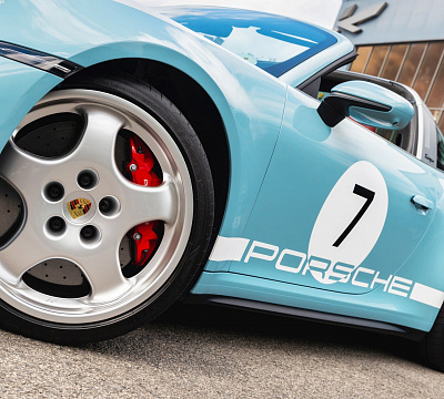 Фото дисков Kahn Cup 1 Remastered 3-Piece на Porsche 911 VIII