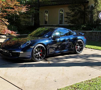 Фото дисков HRE P101 на Porsche 911 VII