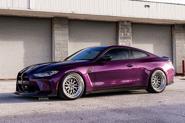 Фото дисков Strasse Wheels SV10M Track Глянцевый лак на BMW 4/M4 (G22/G82)