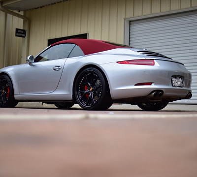 Фото дисков HRE S101 на Porsche 911 VII