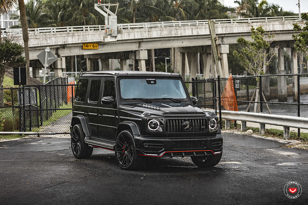 Фото дисков Vossen S17-07 Черный глянец на Mercedes-Benz G-Class III