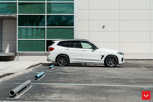 Фото дисков Vossen HF-5 Сатиновый графит на BMW X3/X3 M (G01/F97)