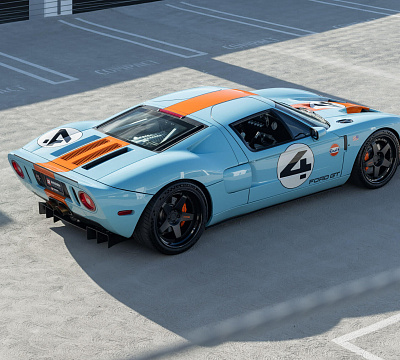 Фото дисков HRE C105 на Ford GT I