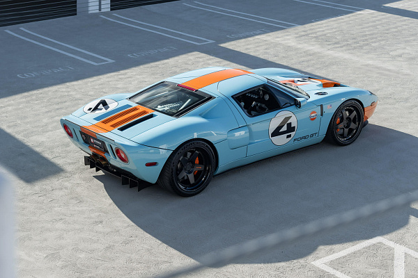 Фото дисков HRE C105 Черный сатин на Ford GT I