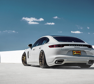 Фото дисков Anrky AN34 на Porsche Panamera III