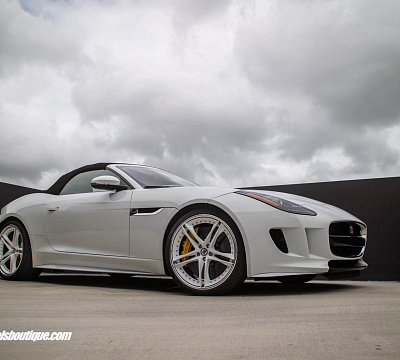 Фото дисков HRE S207 на Jaguar F-Type
