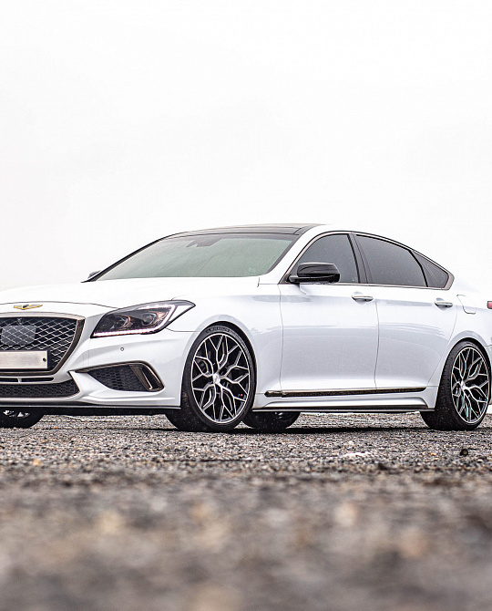 Фото дисков HF-2 Алмазная проточка на Genesis G80 I
