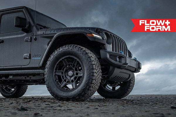 Фото дисков HRE FT1 Черный сатин на Jeep Wrangler IV (JL)