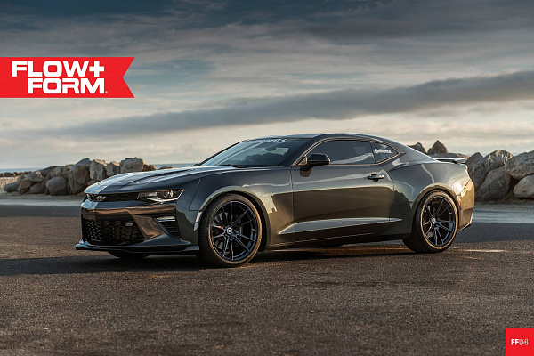 Фото дисков HRE FF04 Черный глянец на Chevrolet Camaro VI