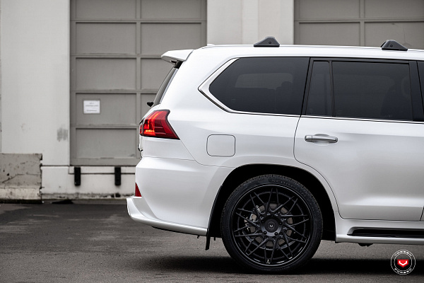 Фото дисков Vossen S17-07 (3-Piece) Черный сатин на Lexus LX III