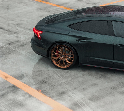 Фото дисков Brixton Forged PF10-RS на Audi E-tron GT
