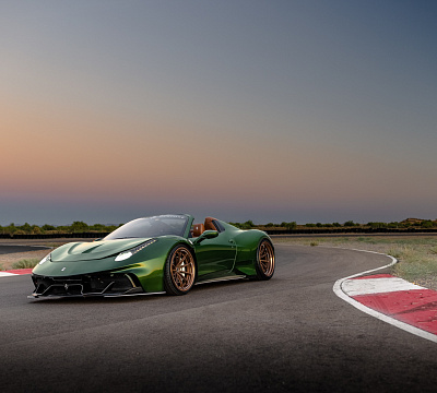 Фото дисков Brixton Forged R11-RS на Ferrari 458