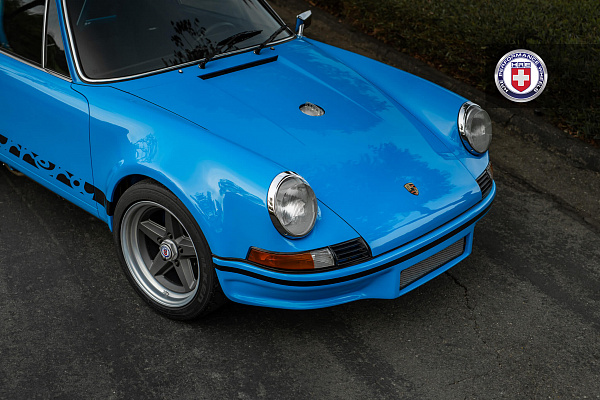 Фото дисков HRE 517K Сатиновый графит на Porsche 911 I