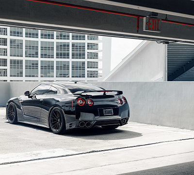 Фото дисков Vossen M-X4T на Nissan GT-R