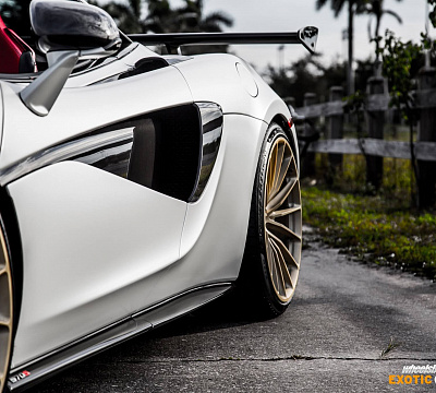 Фото дисков HRE P103 на McLaren 570S