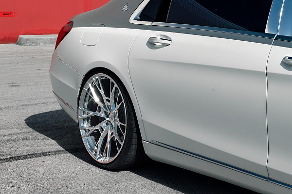 Фото дисков Anrky S1-X5 Полированный лак на Mercedes-Benz S-Class (W222, C217)