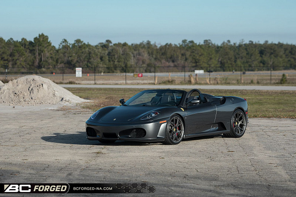 Фото дисков BC Forged KL11 Глянцевый графит на Ferrari F430