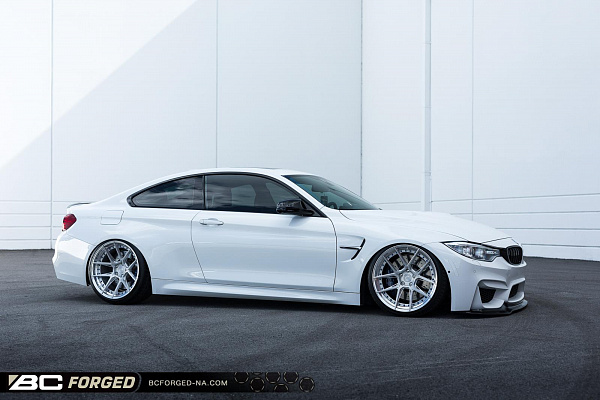 Фото дисков BC Forged HCA381 Глянцевый лак на BMW 4/M4 (F32/F82)
