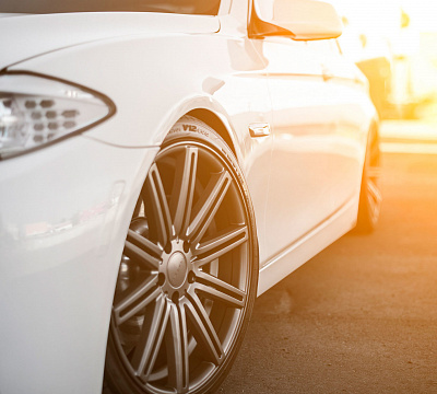 Фото дисков Vossen CV4 на BMW 5/M5 (F10)