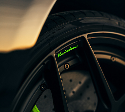 Фото дисков Brixton Forged PF7 на Lamborghini Aventador
