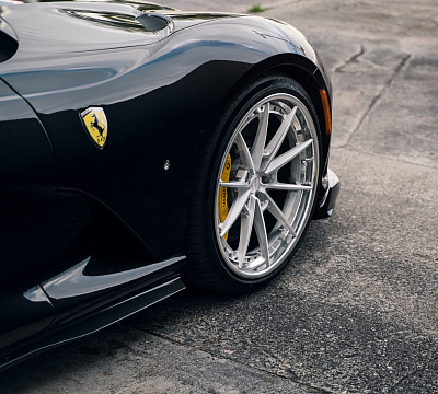Фото дисков Anrky AN38 на Ferrari 812