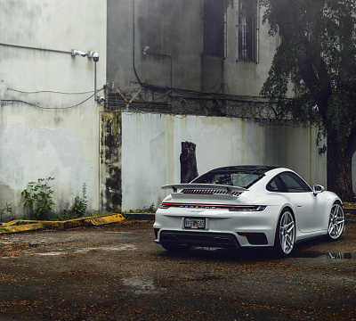 Фото дисков Vossen EVO-1R на Porsche 911 VIII